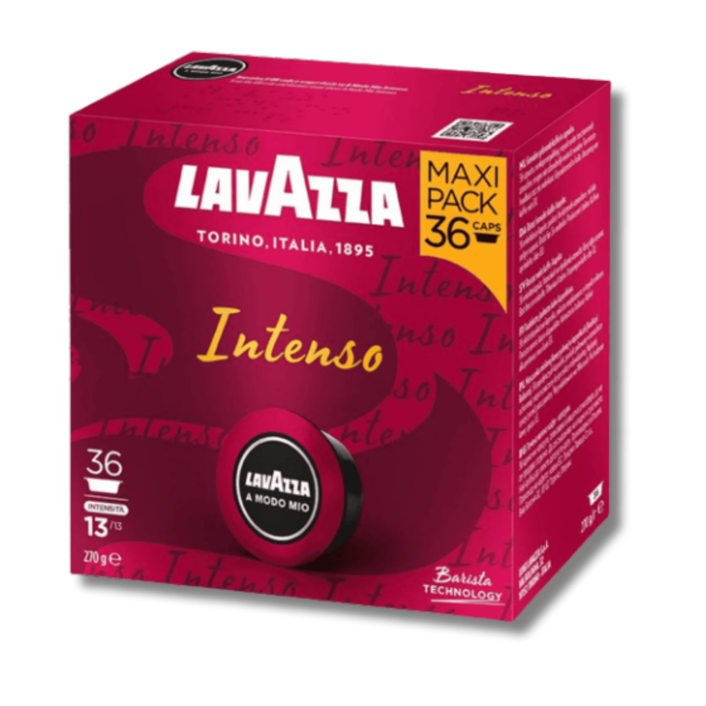 מארז 36 קפסולות קפה Lavazza A Modo Mio Intenso - לוואצה מקורי