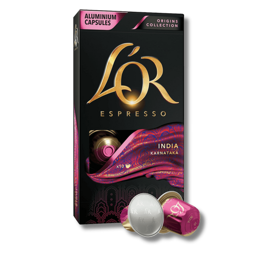 קפסולות קפה לור הודו עוצמה 10