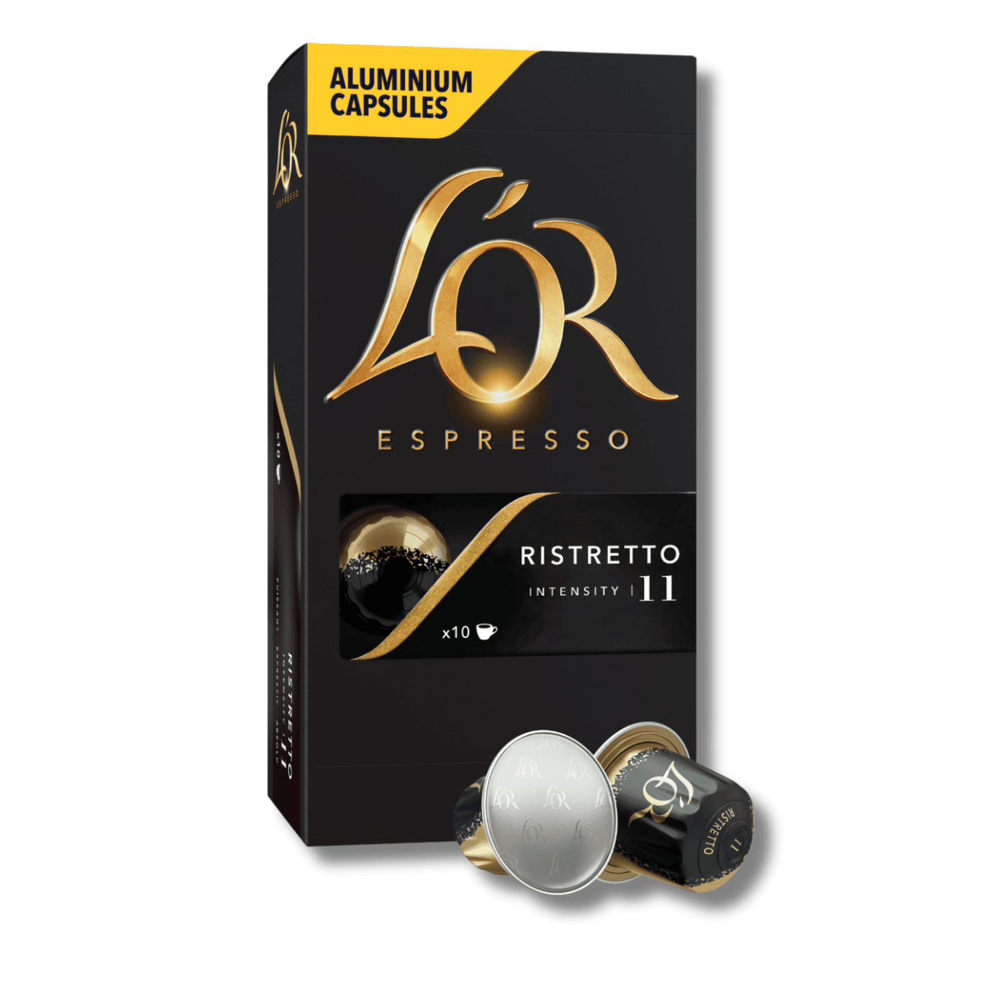 קפסולות קפה לור ריסטרטו עוצמה 11