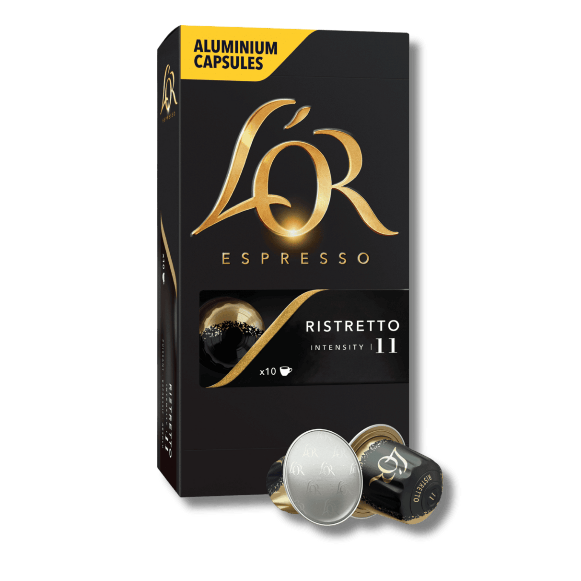 קפסולות קפה לור ריסטרטו עוצמה 11