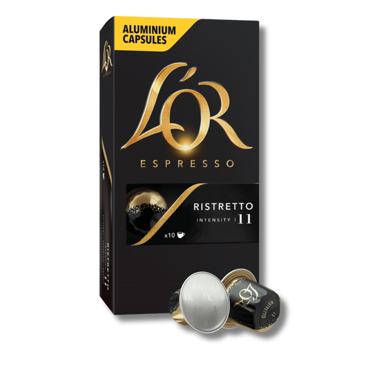 קפסולות קפה לור ריסטרטו עוצמה 11
