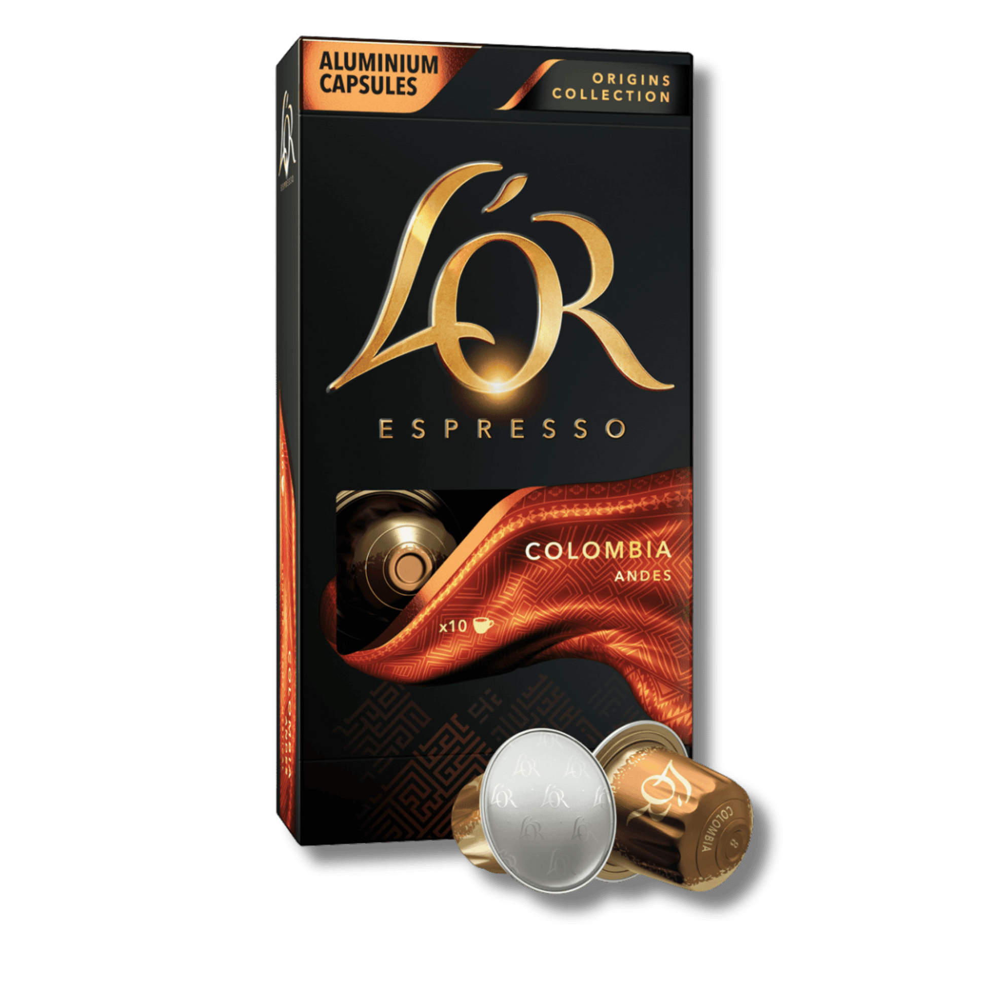 קפסולות קפה לור קולומביה עוצמה 8