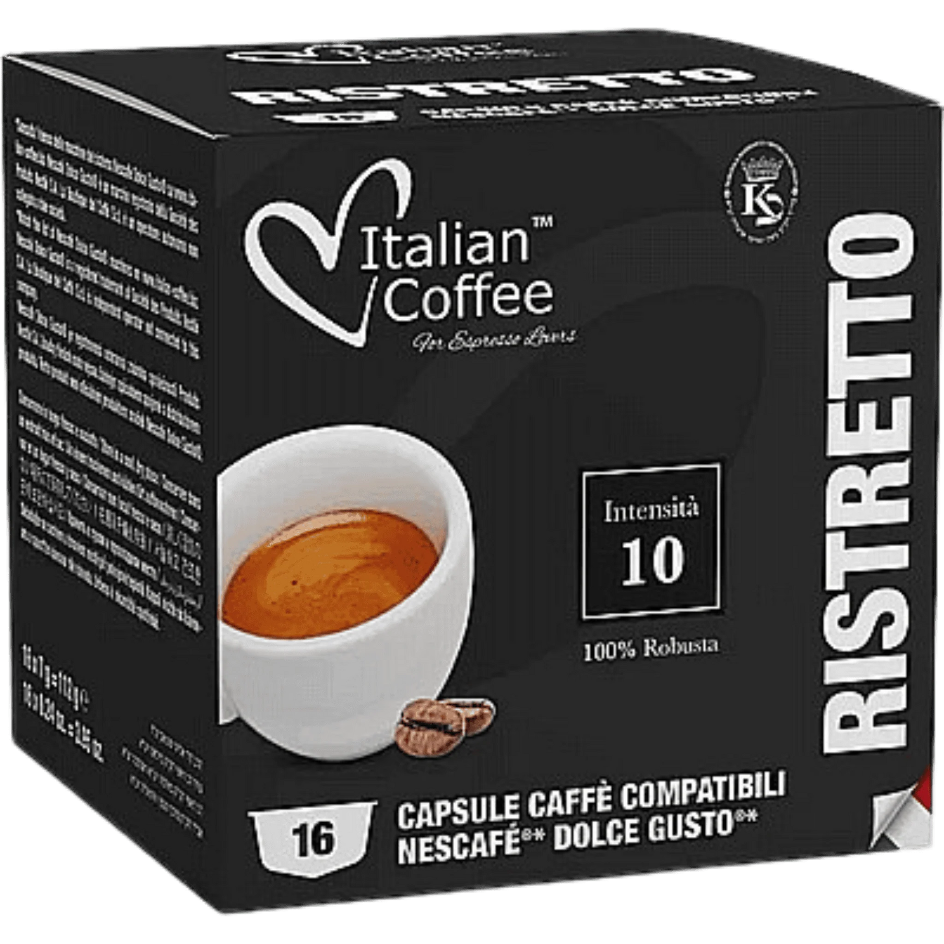 קפסולות קפה דולצ'ה גוסטו ריסטרטו