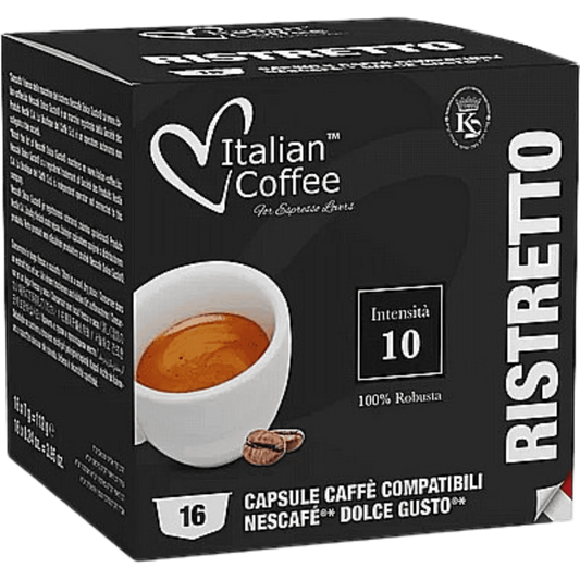 קפסולות קפה דולצ'ה גוסטו ריסטרטו