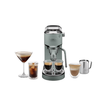 מכונת קפה אספרסו ידנית דה לונגי DeLonghi Dedica Duo דגם EC890.GR
