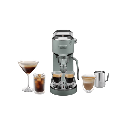 מכונת קפה אספרסו ידנית דה לונגי DeLonghi Dedica Duo דגם EC890.GR