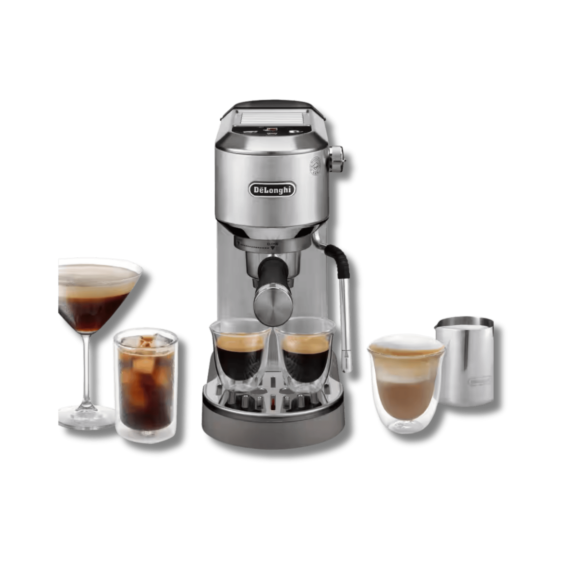 aמכונת קפה אספרסו ידנית דה לונגי DeLonghi Dedica Duo דגם EC890M