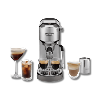 aמכונת קפה אספרסו ידנית דה לונגי DeLonghi Dedica Duo דגם EC890M