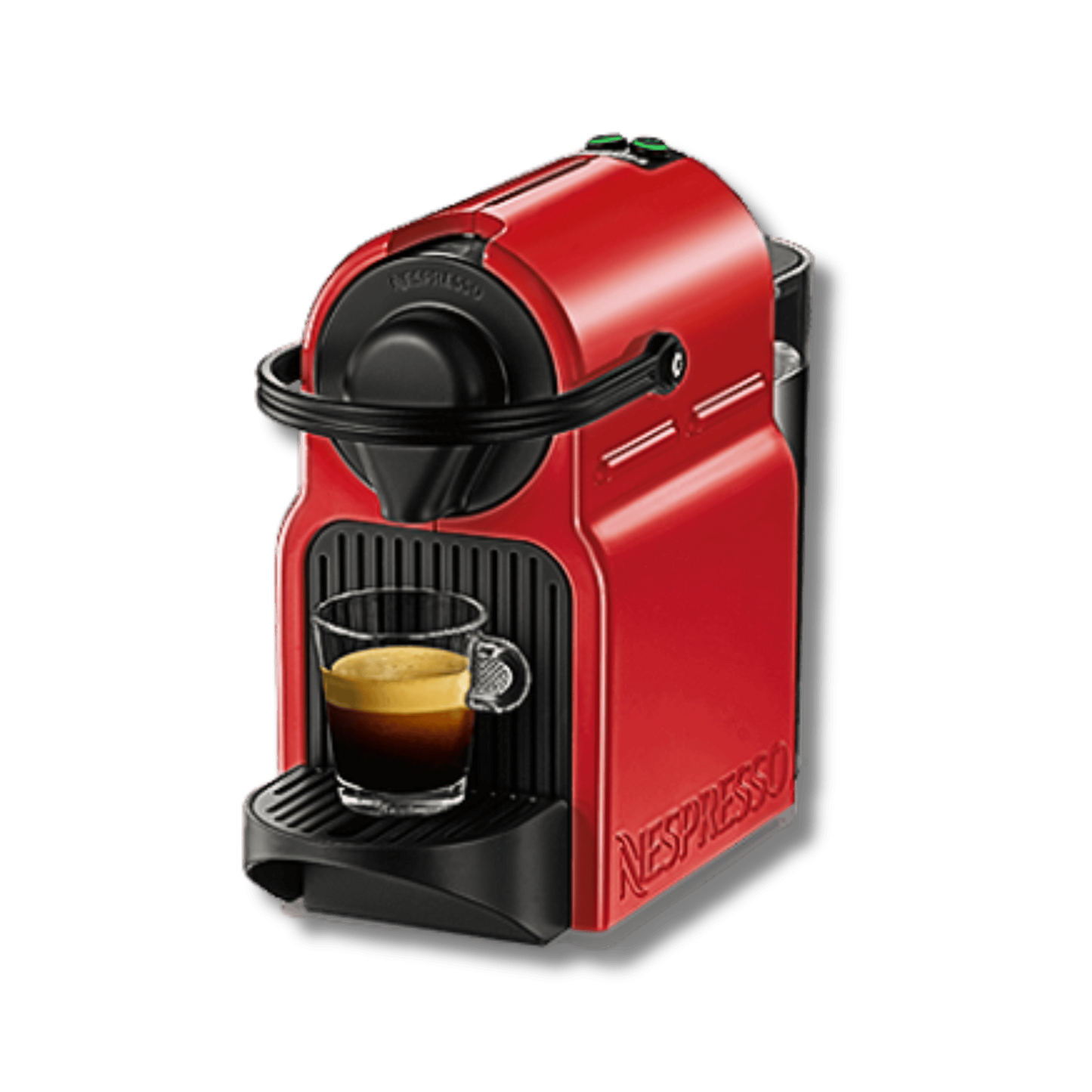 מכונת קפה קפסולות ניספרסו Nespresso Inissia בצבע אדום